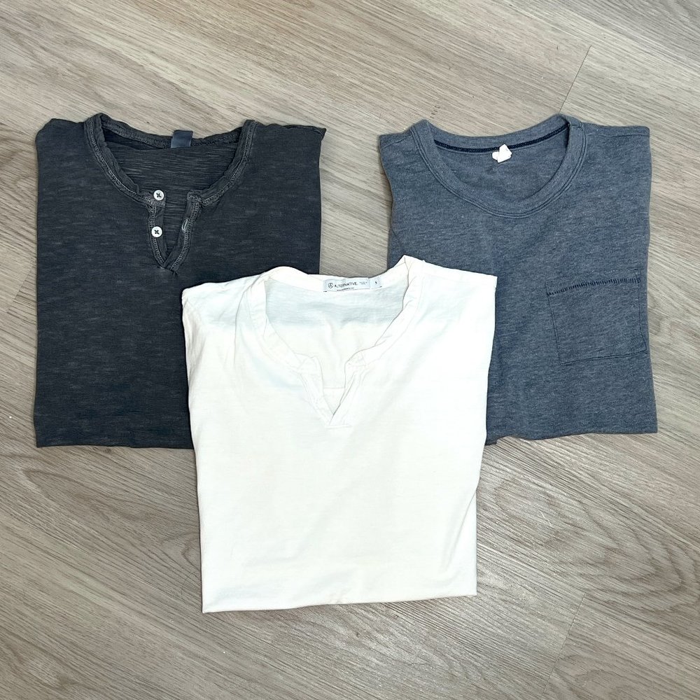 3 Alternative Apparel T-Shirts